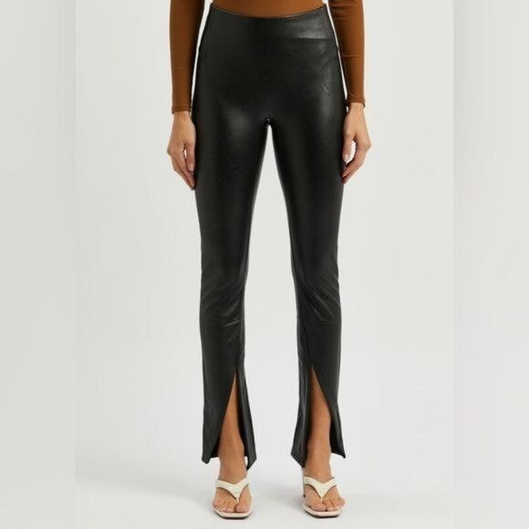 SPANX Pants - SPANX Faux Leather Split Hem Leggings 20526R